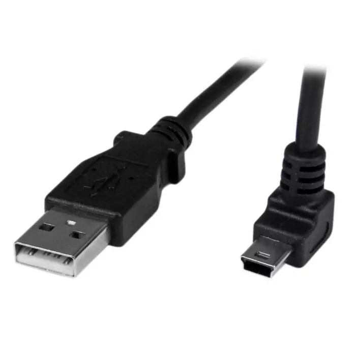 StarTech.com Male USB A to Male Mini USB B Cable 480 Mbps USB 2.0 1m, USBAMB1MU