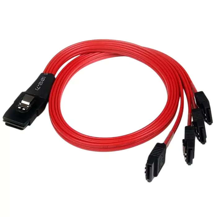 StarTech.com Internal Mini-SAS to SATA Data x 4 Cable, 500 mm, SAS8087S4R50