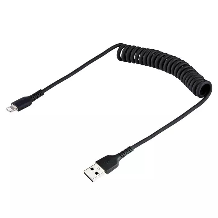 StarTech.com Male USB A to Male Lightning Cable 480 Mbps USB 2.0 0.5m, RUSB2ALT50CMBC