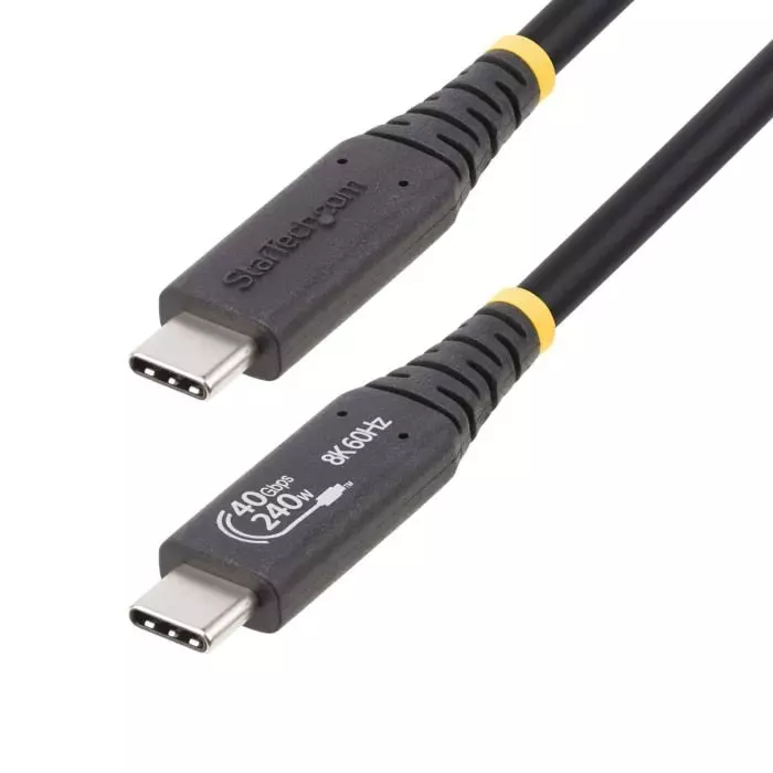 StarTech.com USB-C to USB-C Cable USB 3.2 48.76 cm (1.6 Ft), 50C-40G-USB4-CABLE