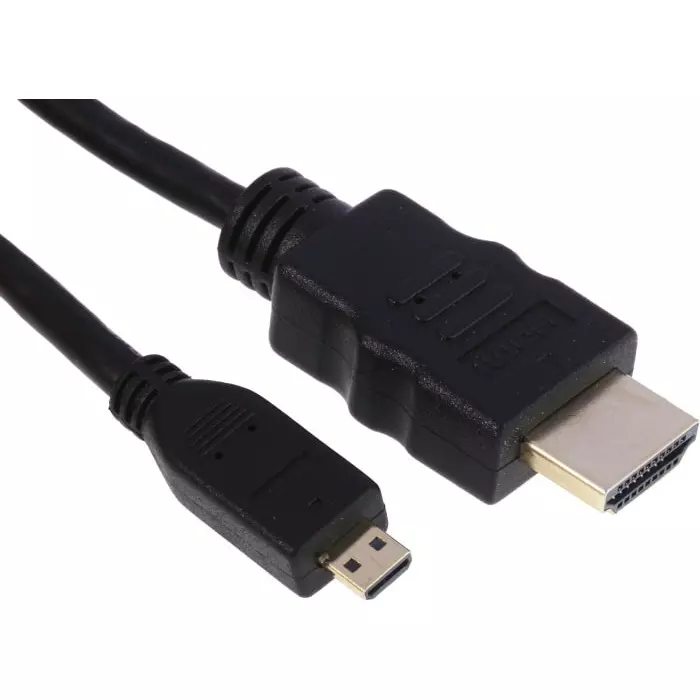 StarTech.com Male HDMI to Male Micro HDMI Cable High Speed 4K @ 30Hz 50cm, HDADMM50CM