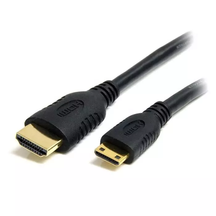 StarTech.com Male HDMI to Male Mini HDMI Cable High Speed 4K @ 30Hz 50cm, HDACMM50CM
