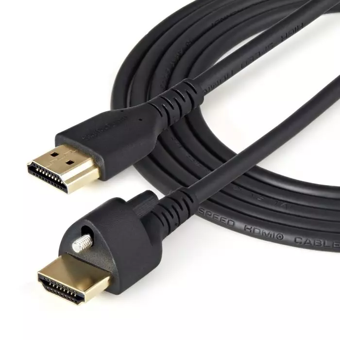 StarTech.com Male HDMI to Male HDMI Cable High Speed 4K @ 60Hz 2 m, HDMM2MLS