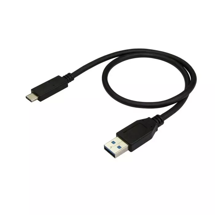 StarTech.com Male USB A to Male USB C Cable 10 Gbps USB 3.1 500mm, USB31AC50CM
