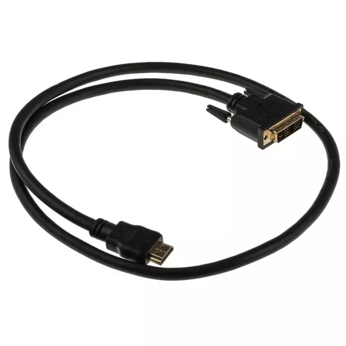 StarTech.com Male HDMI to Male DVI-D Single Link Cable High Speed 1m, HDDVIMM1M