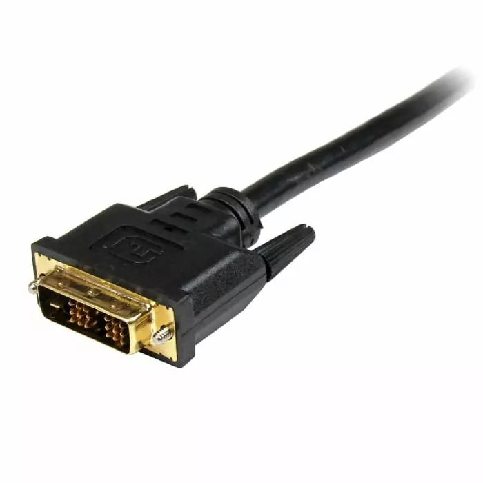 StarTech.com Male HDMI to Male DVI-D Single Link Cable High Speed 1m, HDDVIMM1M