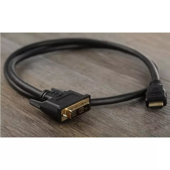 StarTech.com Male HDMI to Male DVI-D Single Link Cable High Speed 1m, HDDVIMM1M