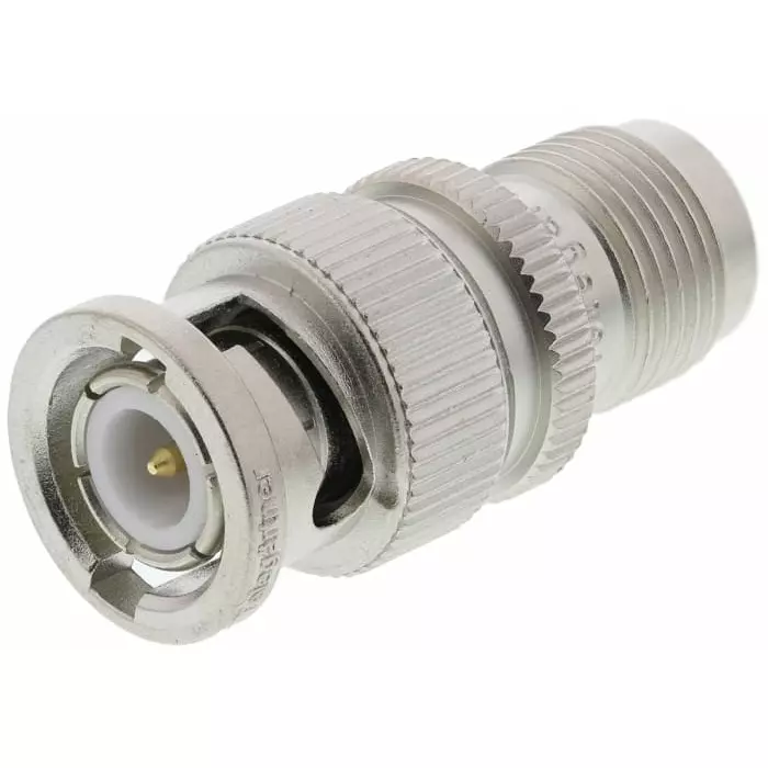 Telegartner Straight RF Adapter BNC Plug to TNC Socket, J01008B0010