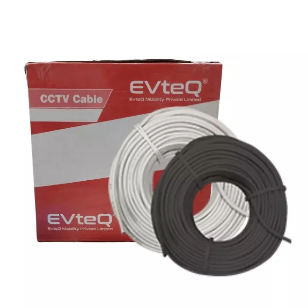 EVTeq UTP CAT6 Ethernet Cable 0.51 Guage F R Fresh PVC Copper 305 m Box Packing Black for Outdoor Use, EV-EC6-C-305YP