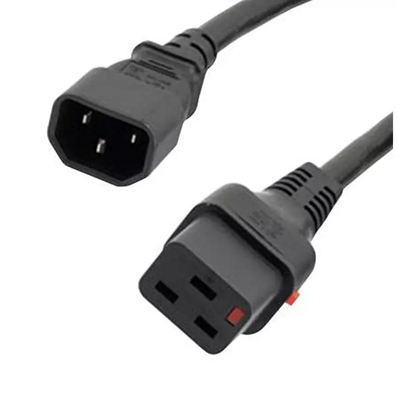 L-COM Pwr Cord, Iec C14-Iec C19, 10 , C19LC14-15-10F