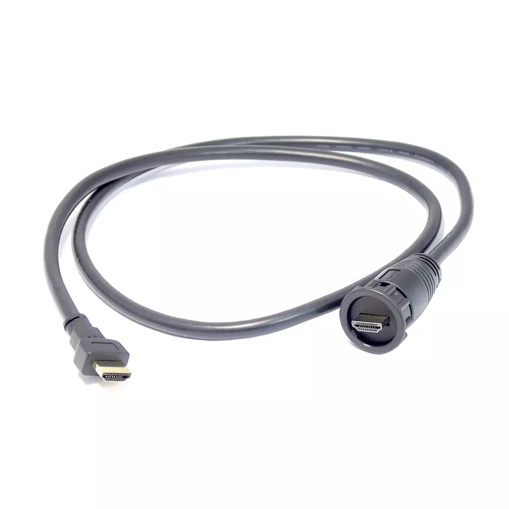 MULTICOMP PRO HDMI Cable HDMI Plug to HDMI Plug 1 m Length Black, MP007436