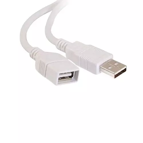 FEDUS 2.0 USB Extension Cable White 10 m
