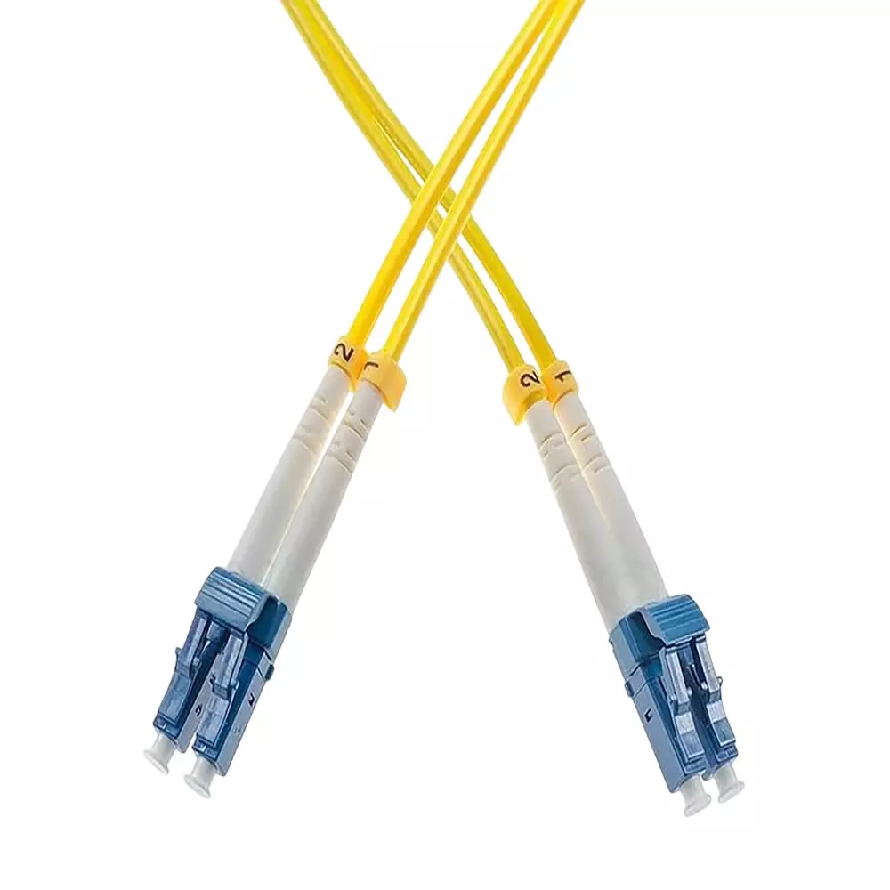 LOTA Duplex Fiber Optic Cable High-Speed Single Mode LC/UPC to LC/UPC Connector Multi Color 5 m, ‎MST-3111-LT