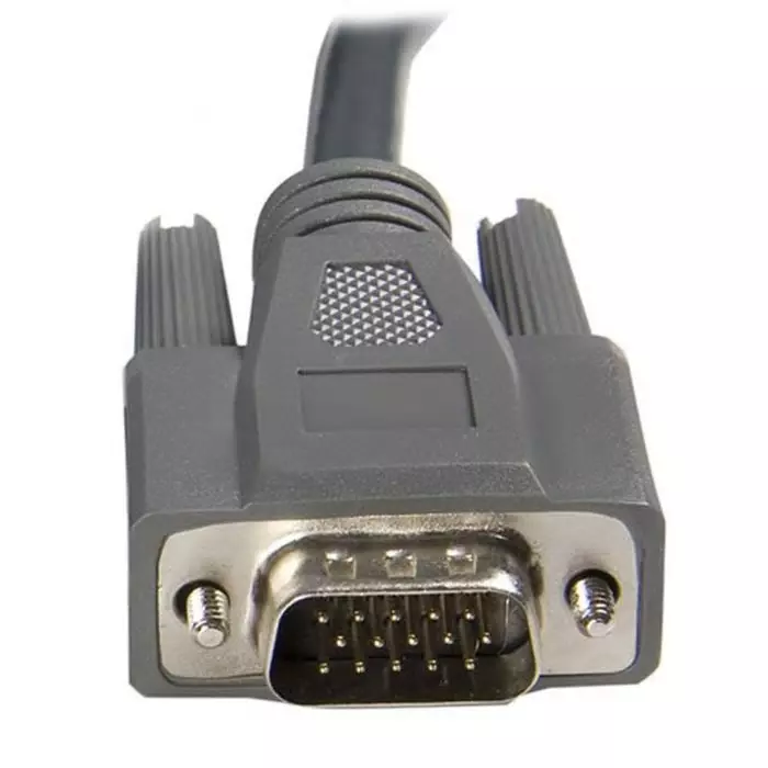 StarTech.com Male VGA to Male USB A VGA KVM Cable 1.8m, SVUSBVGA6