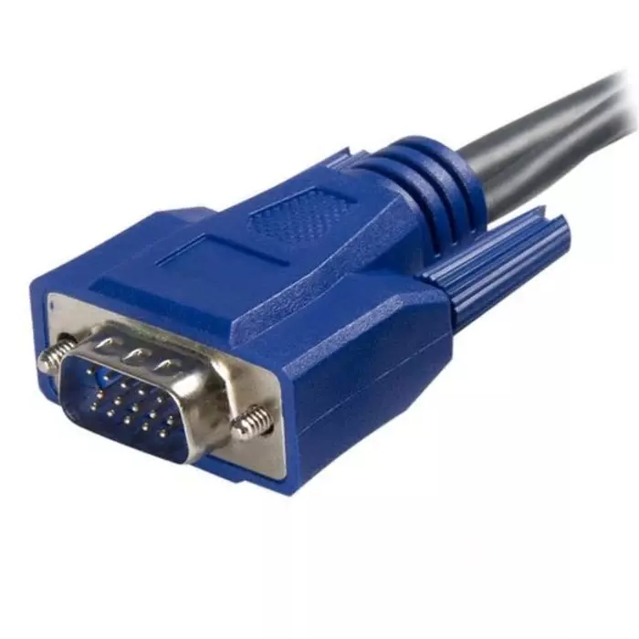 StarTech.com Male VGA to Male USB A VGA KVM Cable 1.8m, SVUSBVGA6
