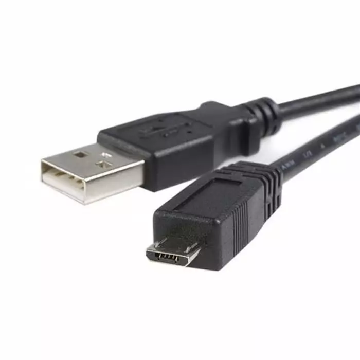 StarTech.com Male USB A to Male Micro USB B Cable 480 Mbps USB 2.0 2m, UUSBHAUB2M