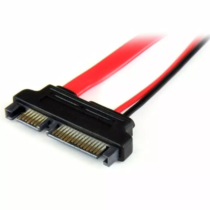 StarTech.com Female Slimline SATA to Male SATA Data Power Cable 152.4mm, SLSATAADAP6