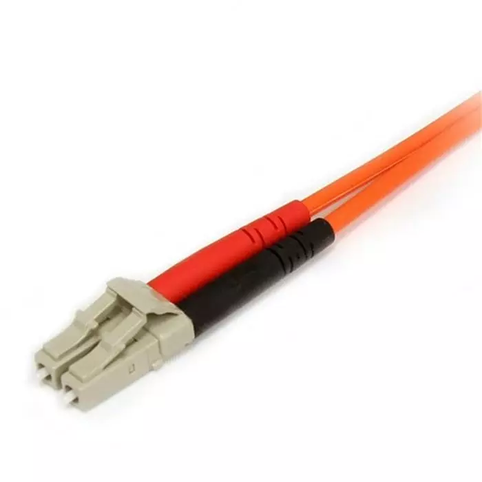 StarTech.com LC to SC Duplex Multi Mode OM1 Fibre Optic Cable 62.5/125 µm Orange 1m, FIBLCSC1