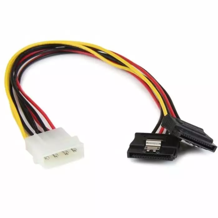 StarTech.com Male LP4 to Female SATA Power Cable 30.48 cm (12 inch), PYO2LP4LSATA