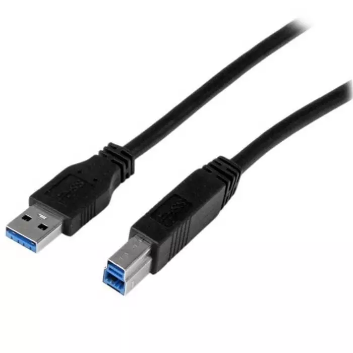 StarTech.com Male USB A to Male USB B Cable 5 Gbps USB 3.0 1m, USB3CAB1M