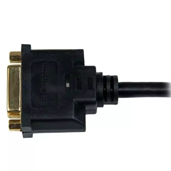 StarTech.com Male HDMI to Female DVI-D Dual Link Cable High Speed 20 cm 1920x1200p, HDDVIMF8IN
