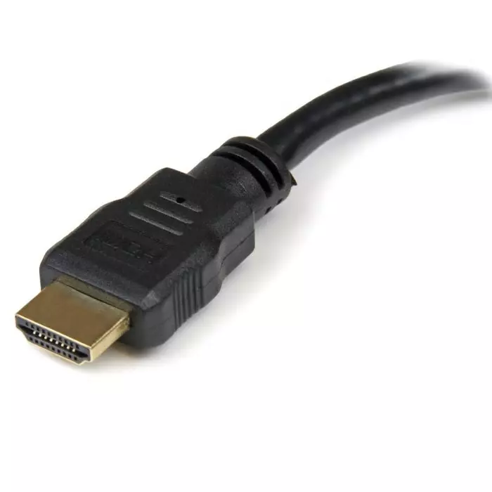 StarTech.com Male HDMI to Female DVI-D Dual Link Cable High Speed 20 cm 1920x1200p, HDDVIMF8IN