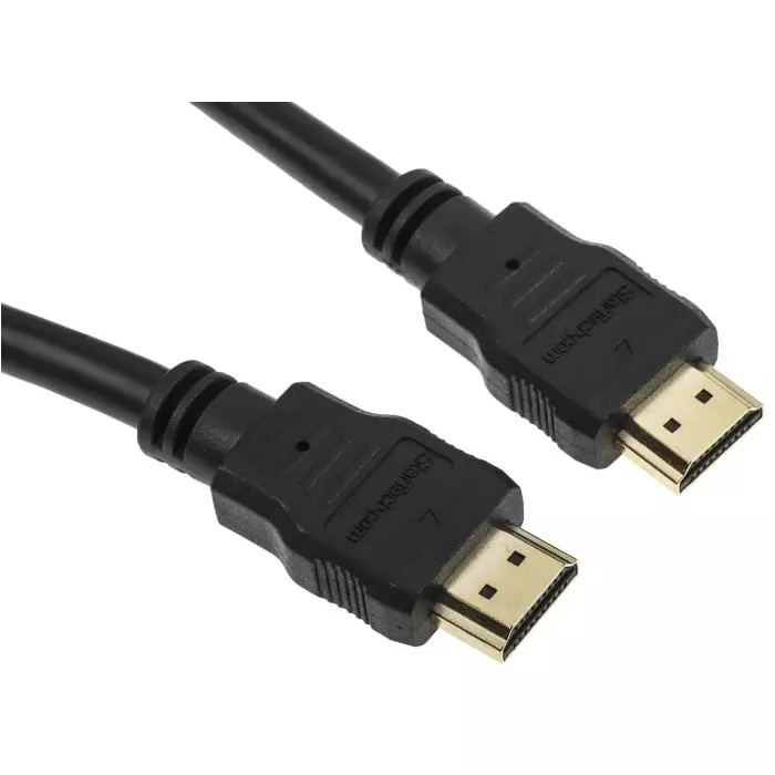 StarTech.com Male HDMI to Male HDMI Cable High Speed 4K @ 30Hz 0.5 m, HDMM50CM