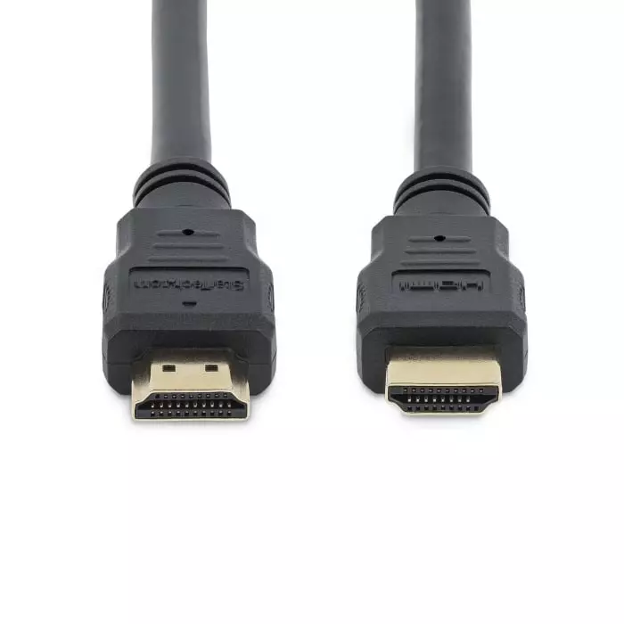 StarTech.com Male HDMI to Male HDMI Cable High Speed 4K @ 30Hz 0.5 m, HDMM50CM