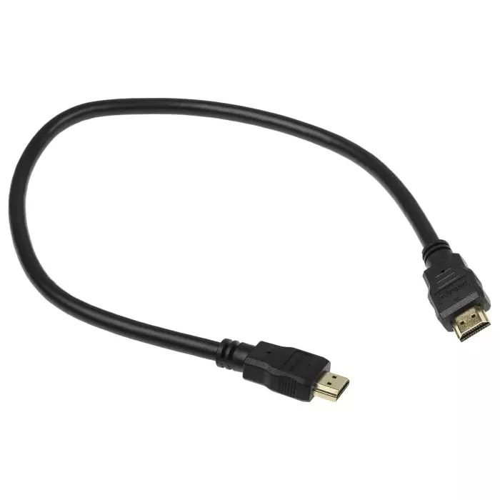 StarTech.com Male HDMI to Male HDMI Cable High Speed 4K @ 30Hz 0.5 m, HDMM50CM