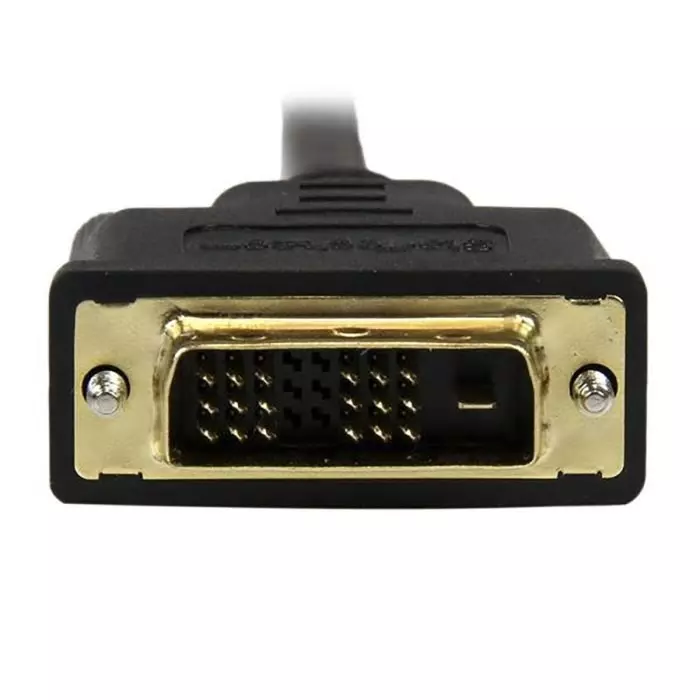 StarTech.com Male Mini HDMI to Male DVI-D Single Link Cable High Speed 1m, HDCDVIMM1M