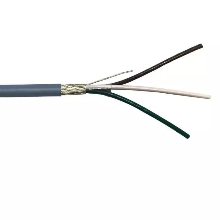 RS PRO Data Cable 3 Cores 0.25 mm² Screened 23 AWG 100 m Screened Shield