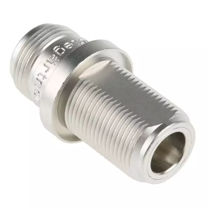 Telegartner Straight 50 Ω RF Adapter N Socket Socket 11 GHz, J01024A0006