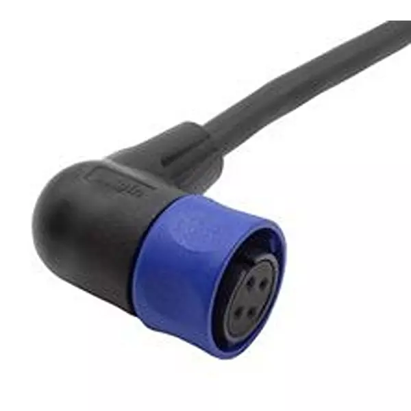 BULGIN LIMITED Cir Cable, 4P R/A Rcpt-Free End, 3.3Ft, PXP4002/001/04S.