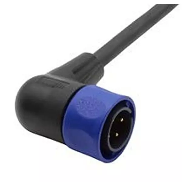 BULGIN LIMITED Cir Cable, 4P R/A Plug-Free End, 6.6Ft, PXP4002/002/04P.