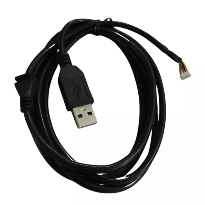 MakWorld USB 2.0 Data Cable 1.5 m for Mantra MFS110 L1 Fingerprint Scanner, Black