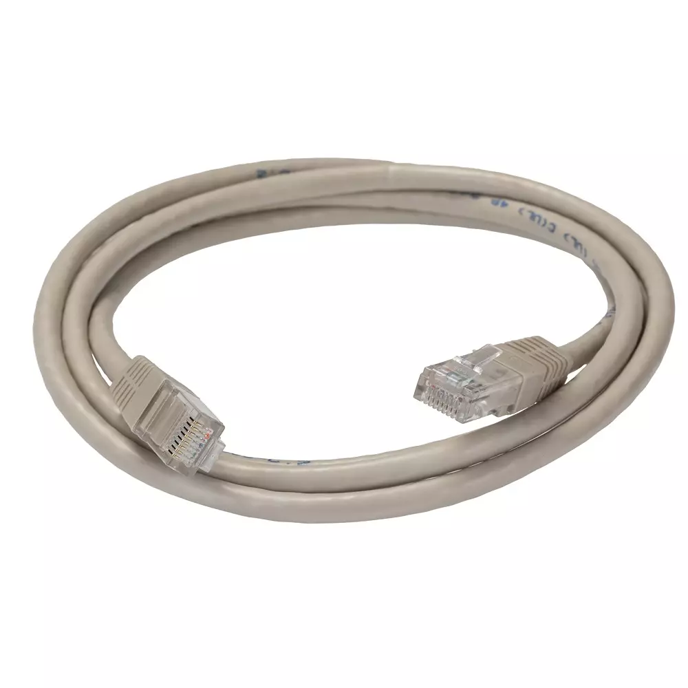 RS PRO Ethernet Cable Polyvinyl Chloride 1.5 m Length Grey, 2646516