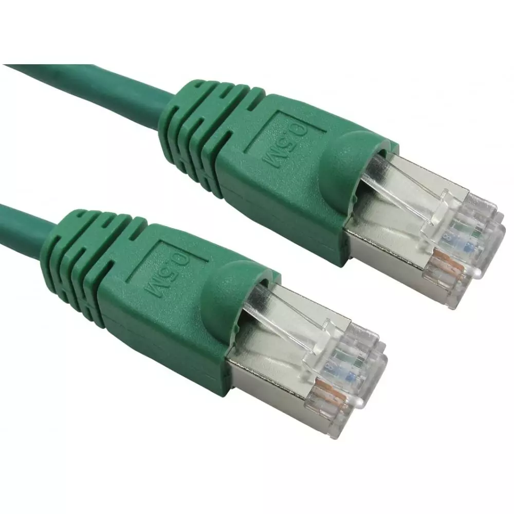 RS PRO Ethernet Cable Low Smoke Zero Halogen 5 m Length Green, 2863246