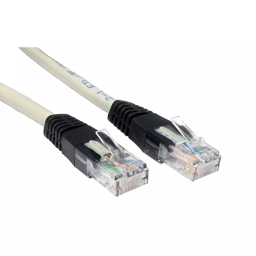 RS PRO Ethernet Cable Polyvinyl Chloride 5 m Length Grey, 2662303