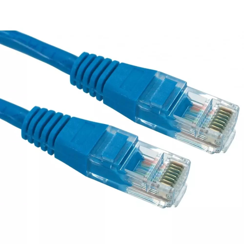 RS PRO Ethernet Cable Polyvinyl Chloride 6 m Length Blue, 2863467