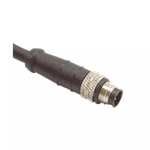 MULTICOMP PRO Sensor Cable Assembly M8 Plug to Free End 2 m Length 3 Positions, MP010877