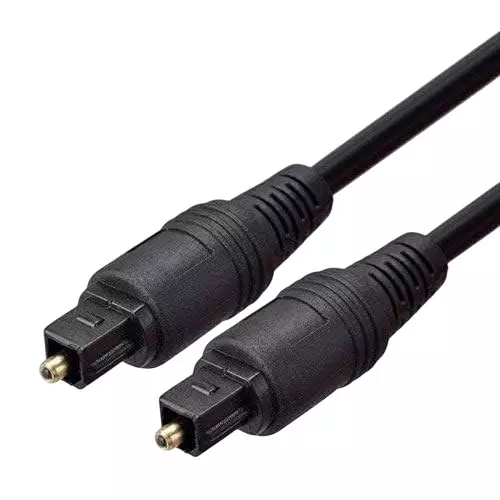 LOTA Digital Audio Optical Toslink Cable High-Quality PVC Black 5 m, ‎MST-1512-LT