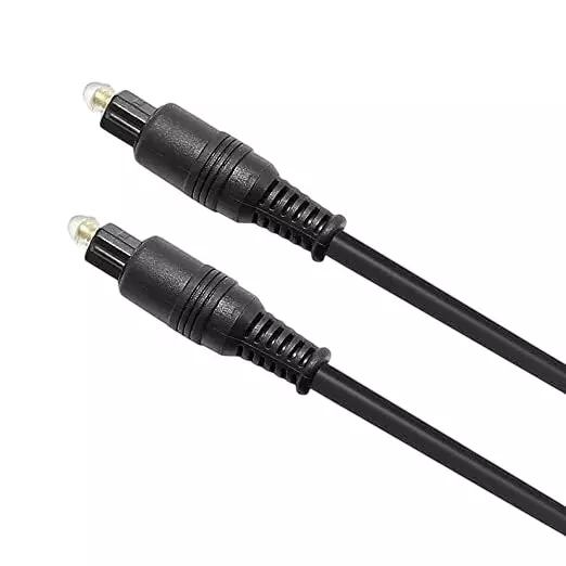 LOTA Digital Audio Optical Toslink Cable High-Quality PVC Black 5 m, ‎MST-1512-LT