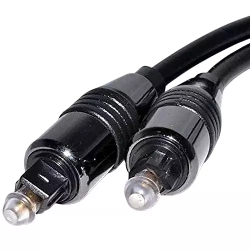 LOTA Digital Audio Optical Toslink Cable High-Quality PVC Black 5 m, ‎MST-1512-LT