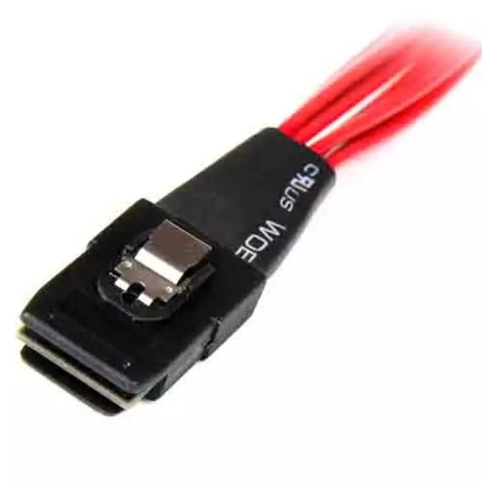 StarTech.com Male Internal Mini-SAS to Female Male SATA Power x 4 & SFF-8482 x 4 Cable 500 mm, SAS808782P50