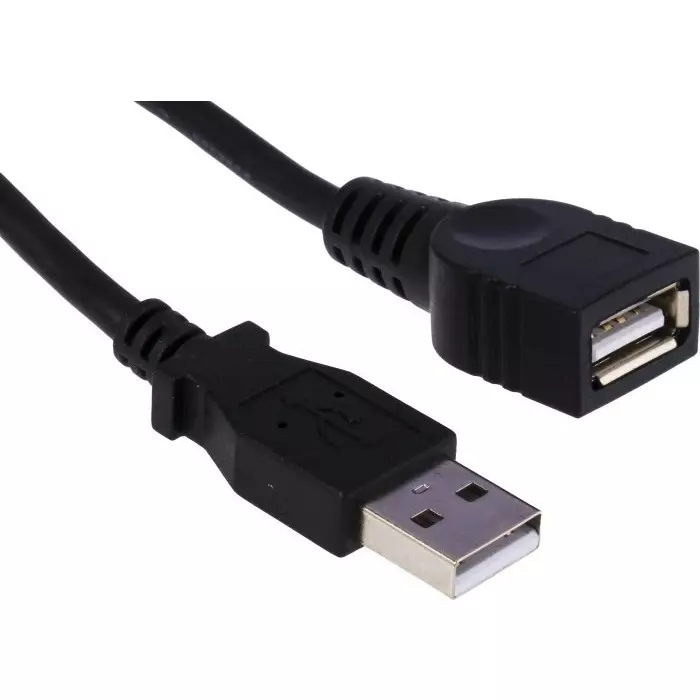 StarTech.com Male USB A to Female USB A Cable 480 Mbps USB 2.0 1.8 m, USBEXTAA6BK