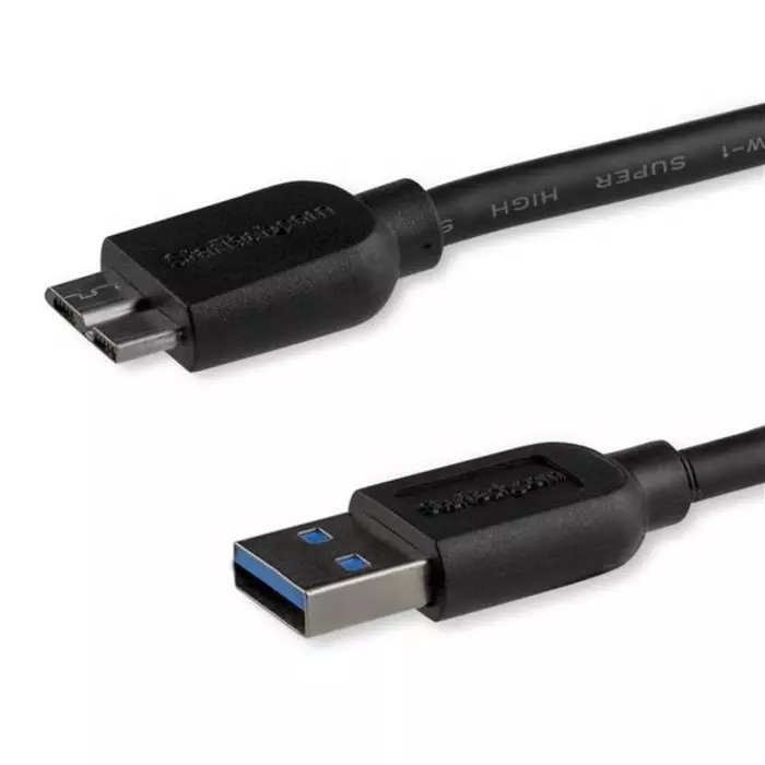 StarTech.com Male USB A to Male Micro USB B Cable 5 Gbps USB 3.0 500mm, USB3AUB50CMS