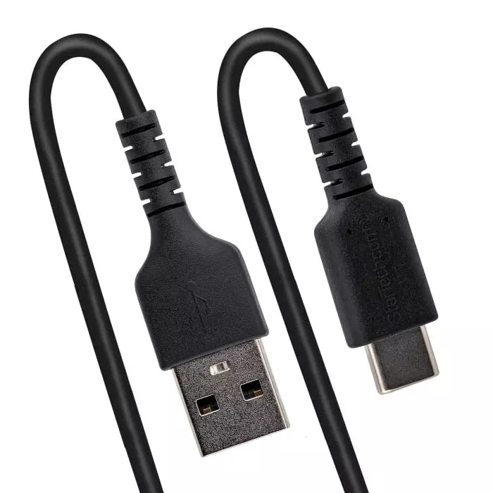 StarTech.com Male USB A to Male USB C Cable 480 Mbps USB 2.0 0.5m, R2ACC-50C-USB-CABLE
