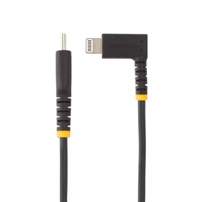 StarTech.com Male USB C to Male Lightning Cable 480 Mbps USB 2.0 1 m, RUSB2CLTMM1MR