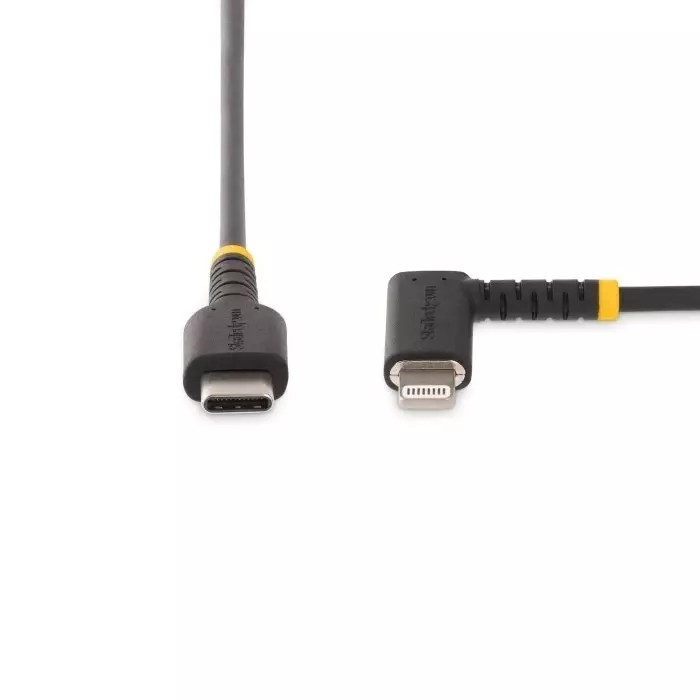 StarTech.com Male USB C to Male Lightning Cable 480 Mbps USB 2.0 1 m, RUSB2CLTMM1MR