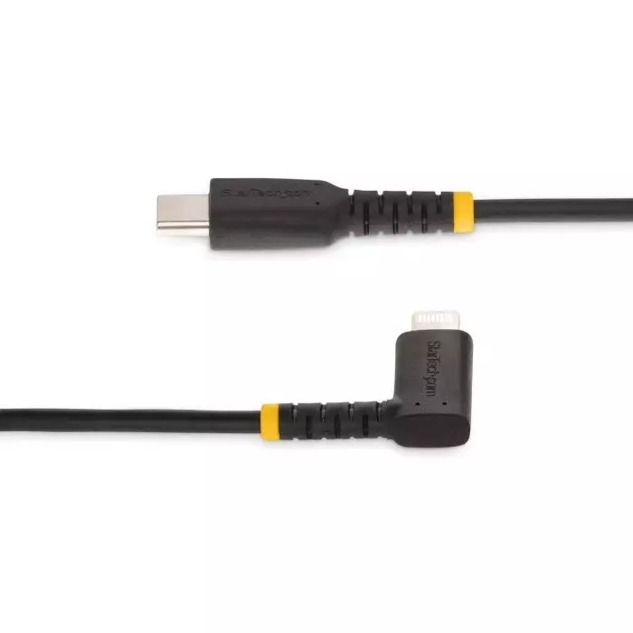 StarTech.com Male USB C to Male Lightning Cable 480 Mbps USB 2.0 1 m, RUSB2CLTMM1MR